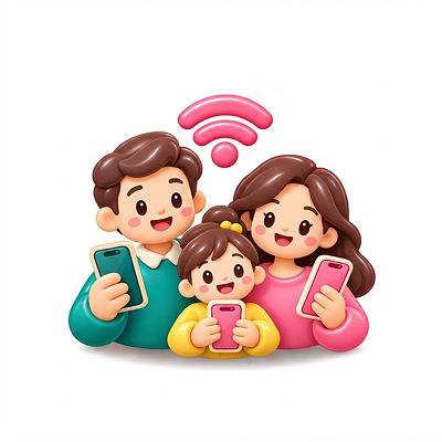 SK 요즘 가족 결합